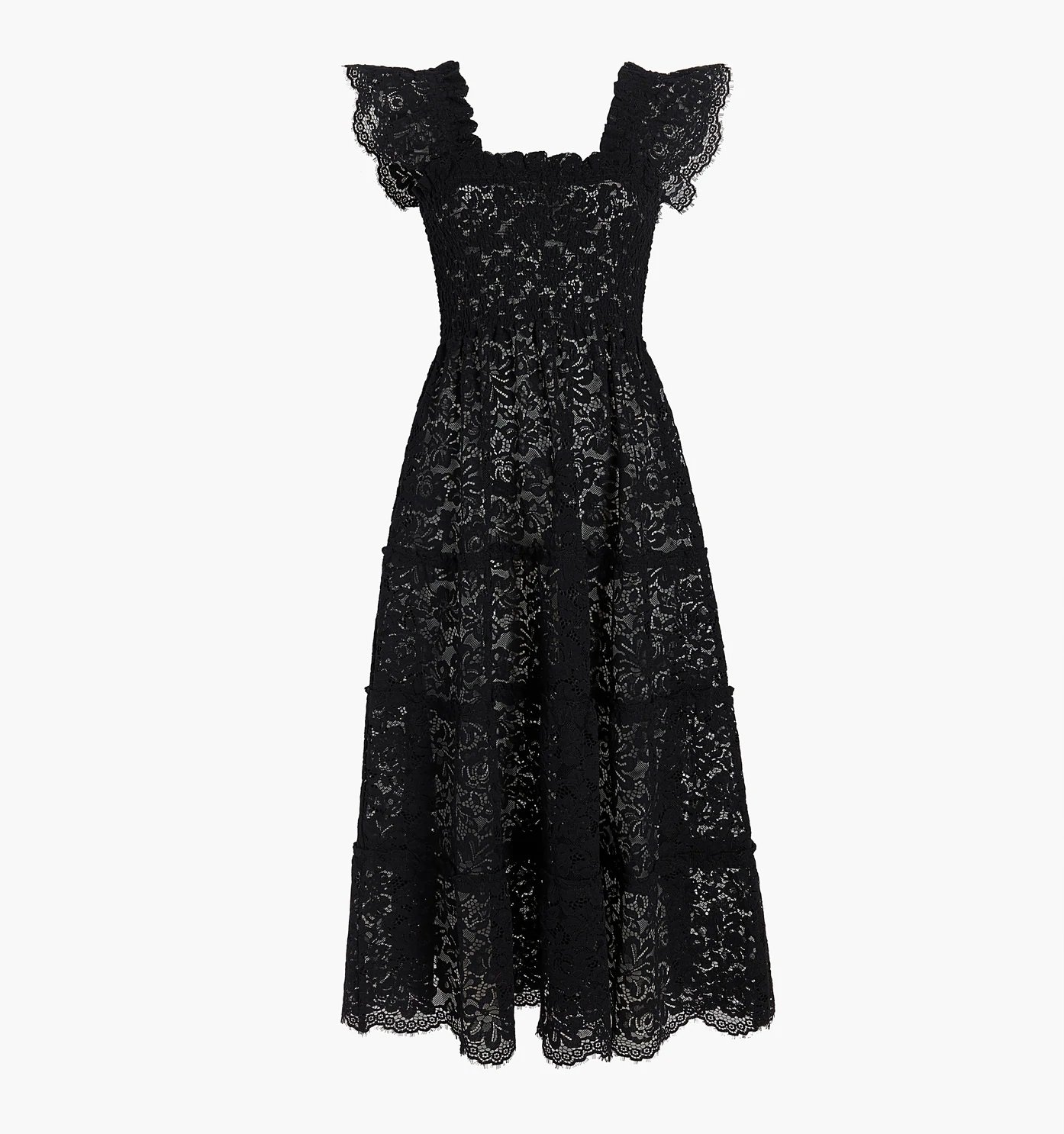 Hill House The Collector's Edition Ellie Nap Dress in Black Lace.jpg