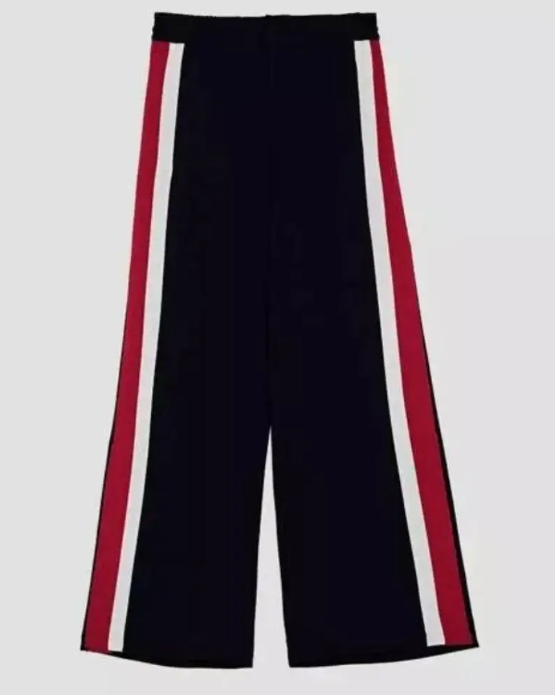 Zara Double Side Stripe Wide Leg Trousers