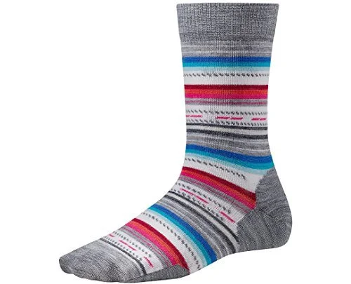 Smartwool Margarita Socks in Light Grey Heather