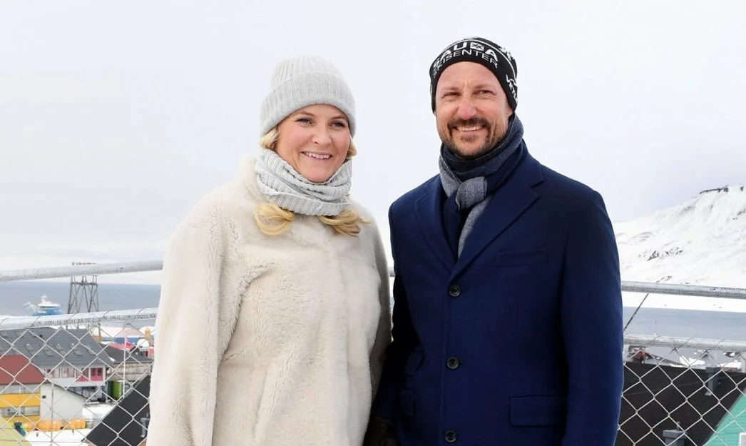 Crown Prince Haakon and Crown Princess Mette-Marit's visit to Svalbard - Day 1