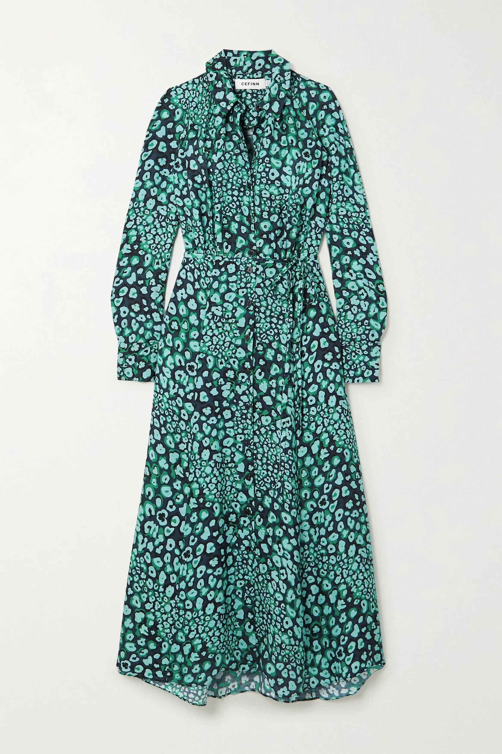 Cefinn Astrid Leopard Dress