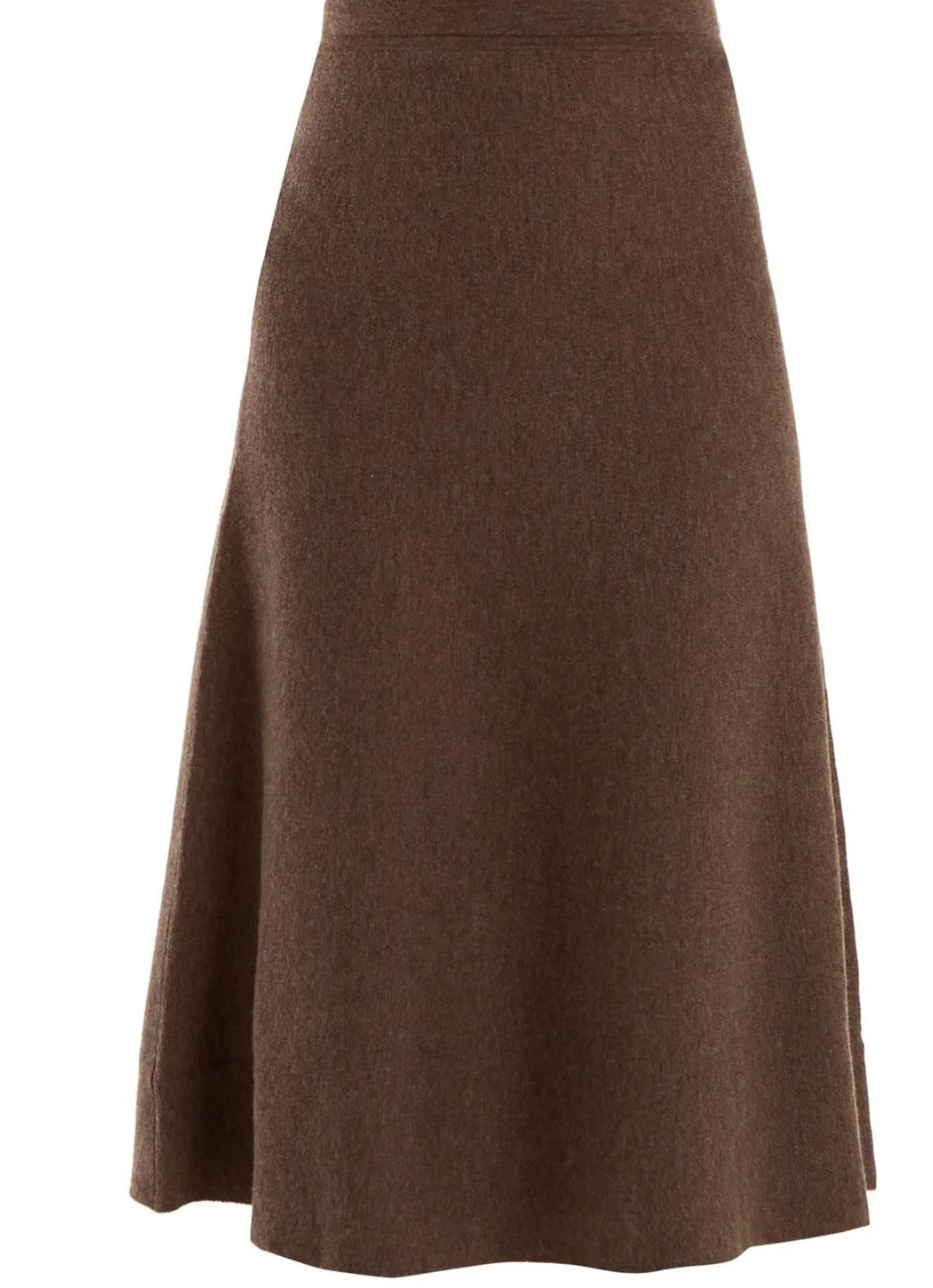 Gabriela Hearst Freddie Skirt in Brown