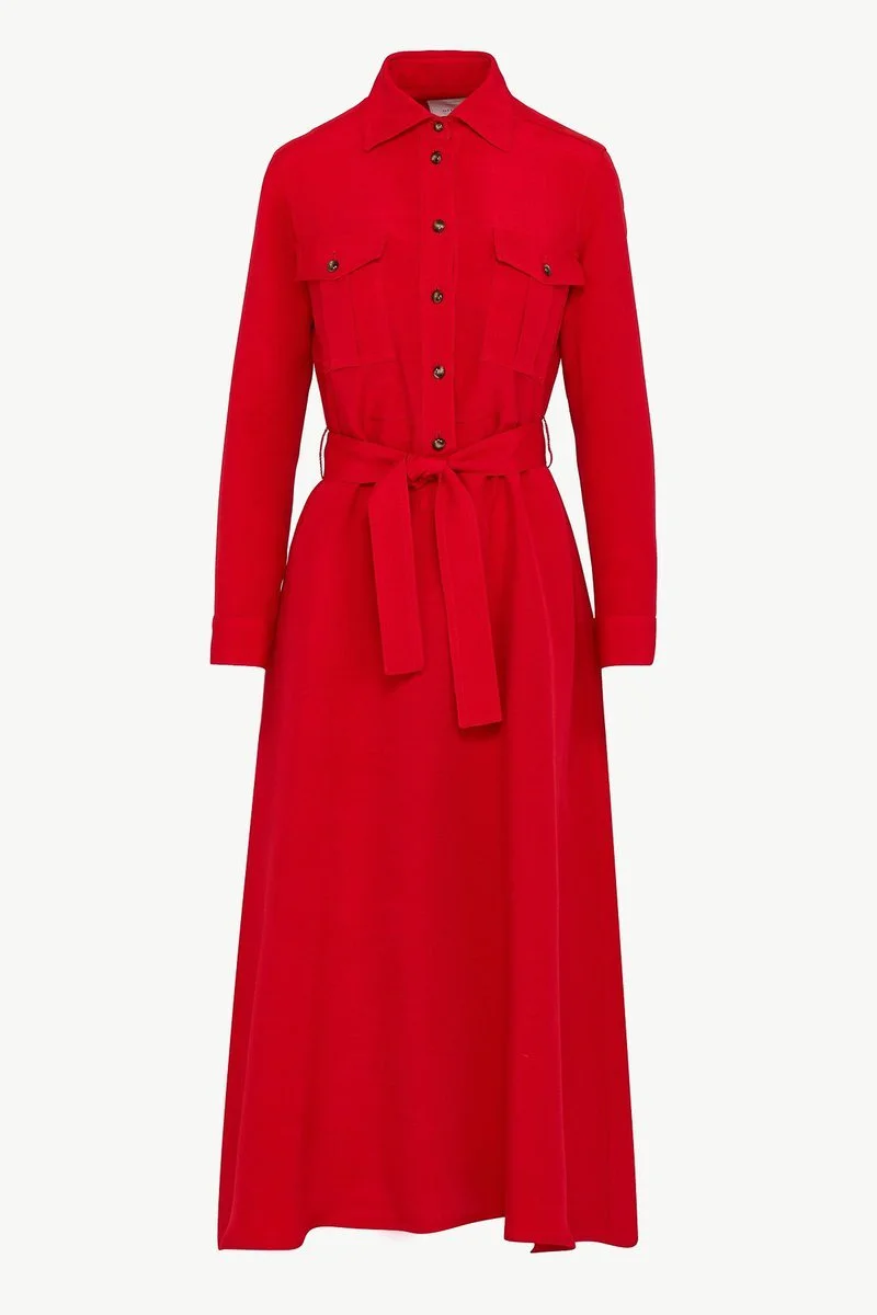 Giuliva Heritage Dora Dress in Red