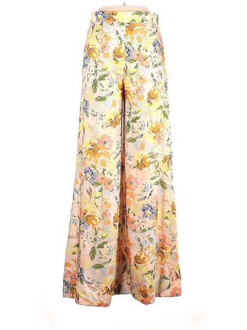 Zara printed hotsell palazzo trousers
