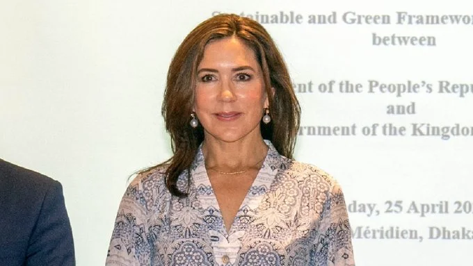 Crown Princess Mary visits Bangladesh - Day 1