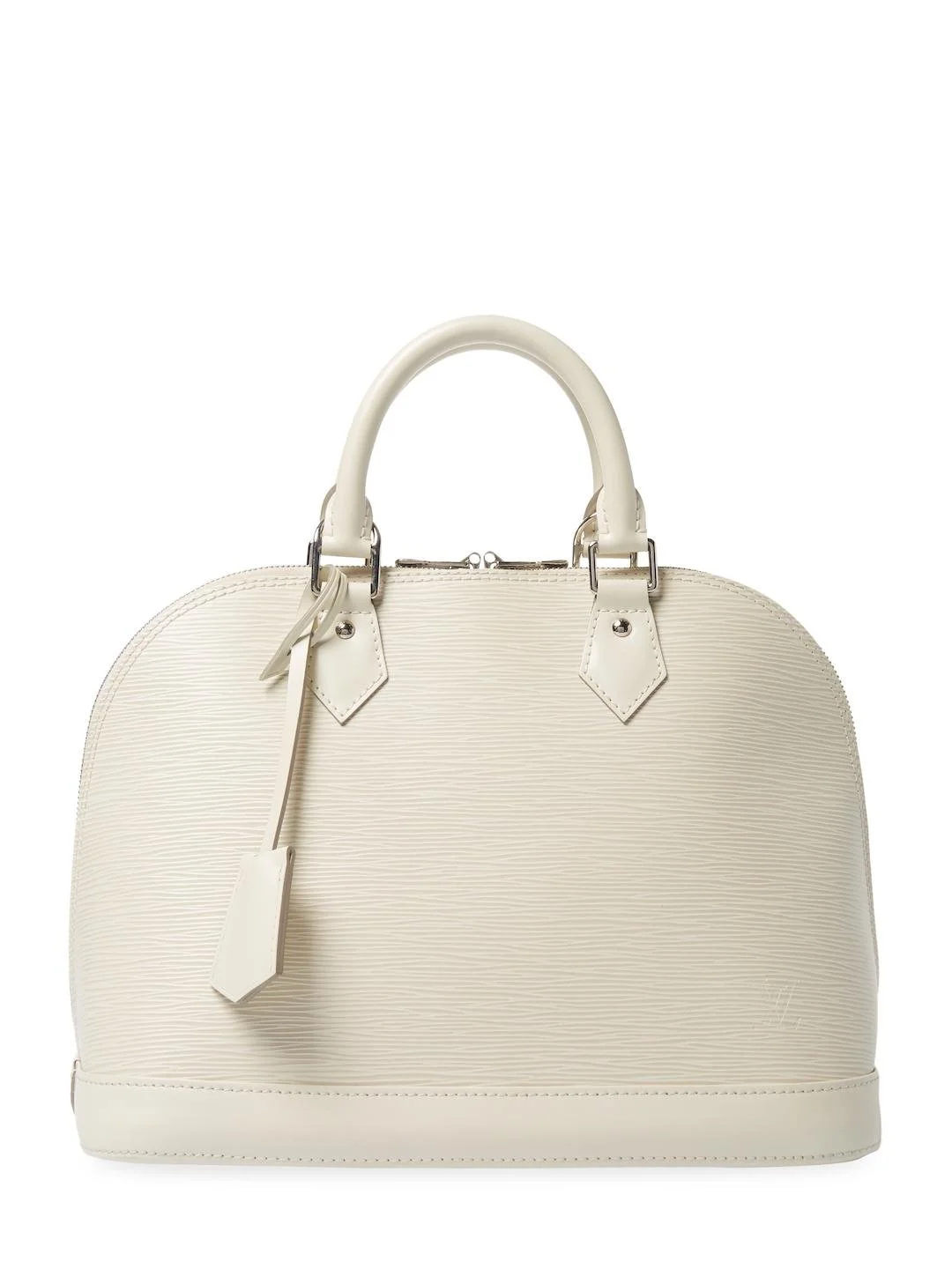 Louis Vuitton Alma PM Bag in Ivory Epi Leather