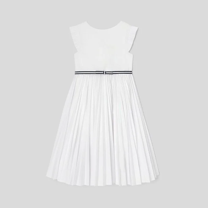 Jacadi Girl Formal Pleated Dress