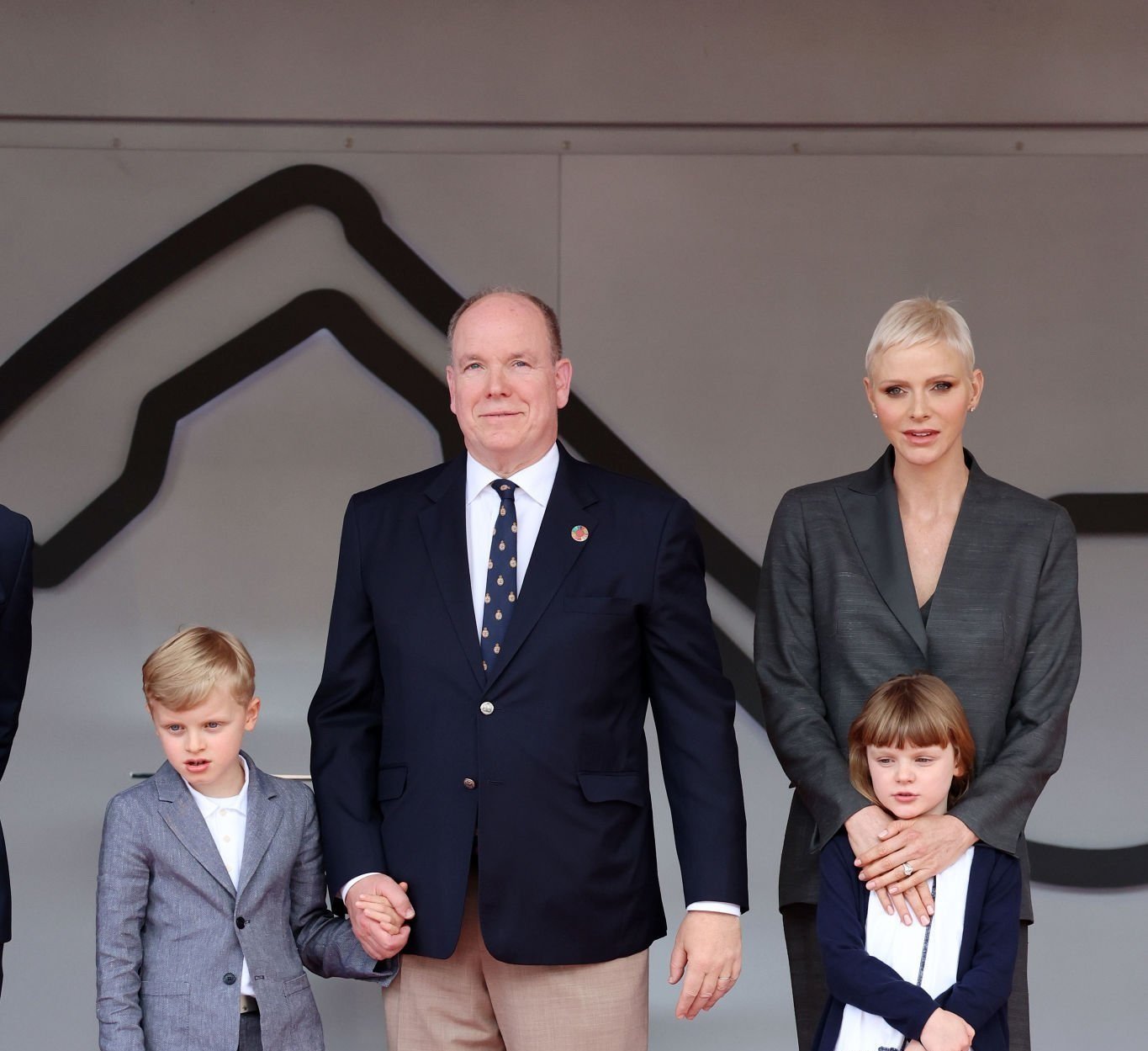 Prince Albert, Princess Charlene, and the twins attend Monaco Formula E ...