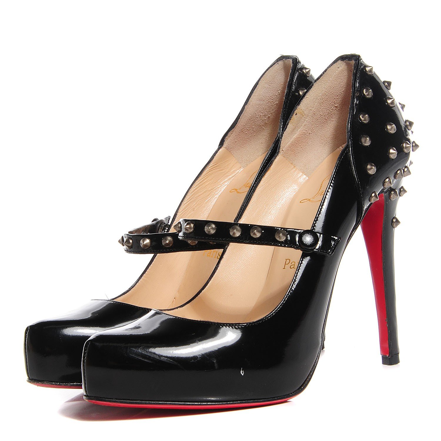 CHRISTIAN LOUBOUTIN Bruges Pumps in Black (40) - More Than You Can