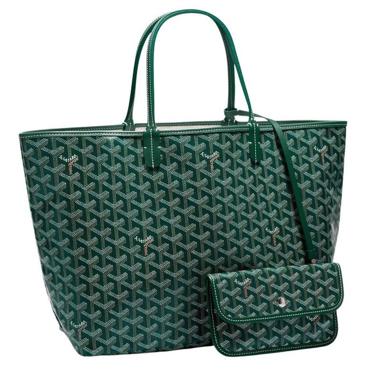 Pre-owned Goyard Goyardine St. Louis PM Tote with Pouch – Sabrina's Closet