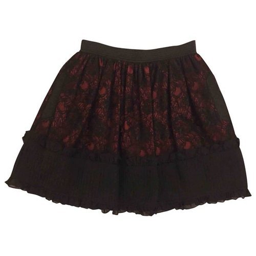 Luella Lace Mini Skirt with Contrast Hem.jpg