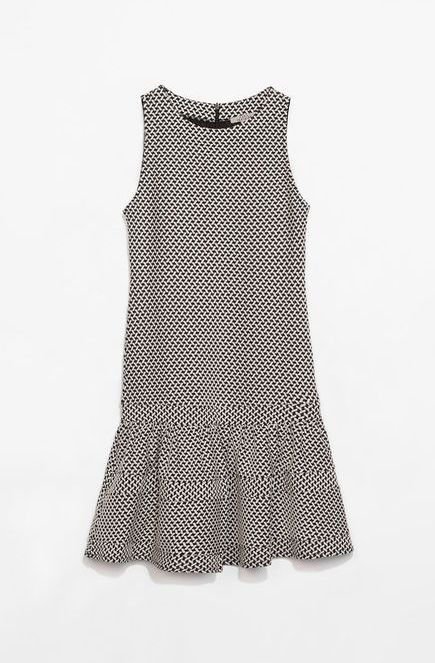 Zara Dress with Rounded Collar and Frill.jpg