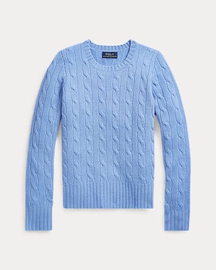 Polo Ralph Lauren Cable-Knit Cashmere Sweater — UFO No More