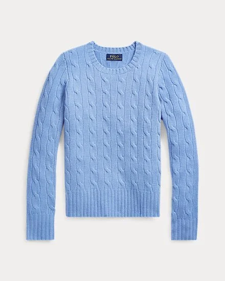 Polo Ralph Lauren Cable-Knit Cashmere Sweater