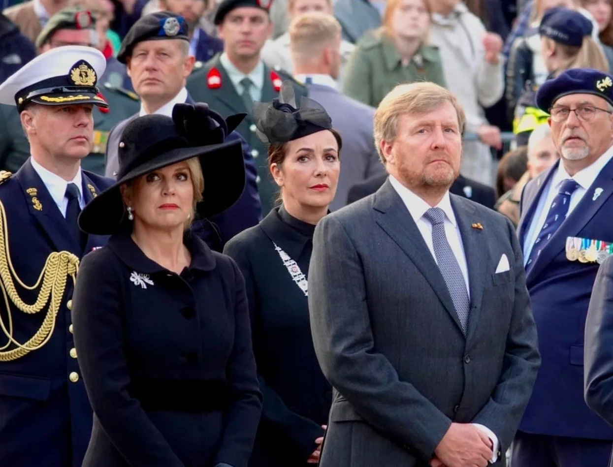 King Willem-Alexander and Queen Maxima attend National Remembrance Ceremony in Amsterdam