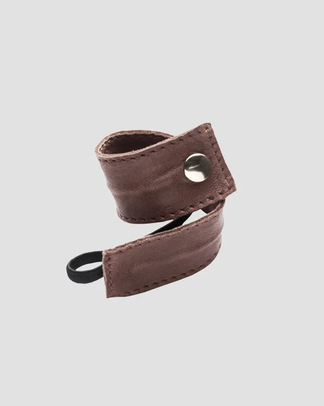 Corinne Bendable Short Leather Band in Brown