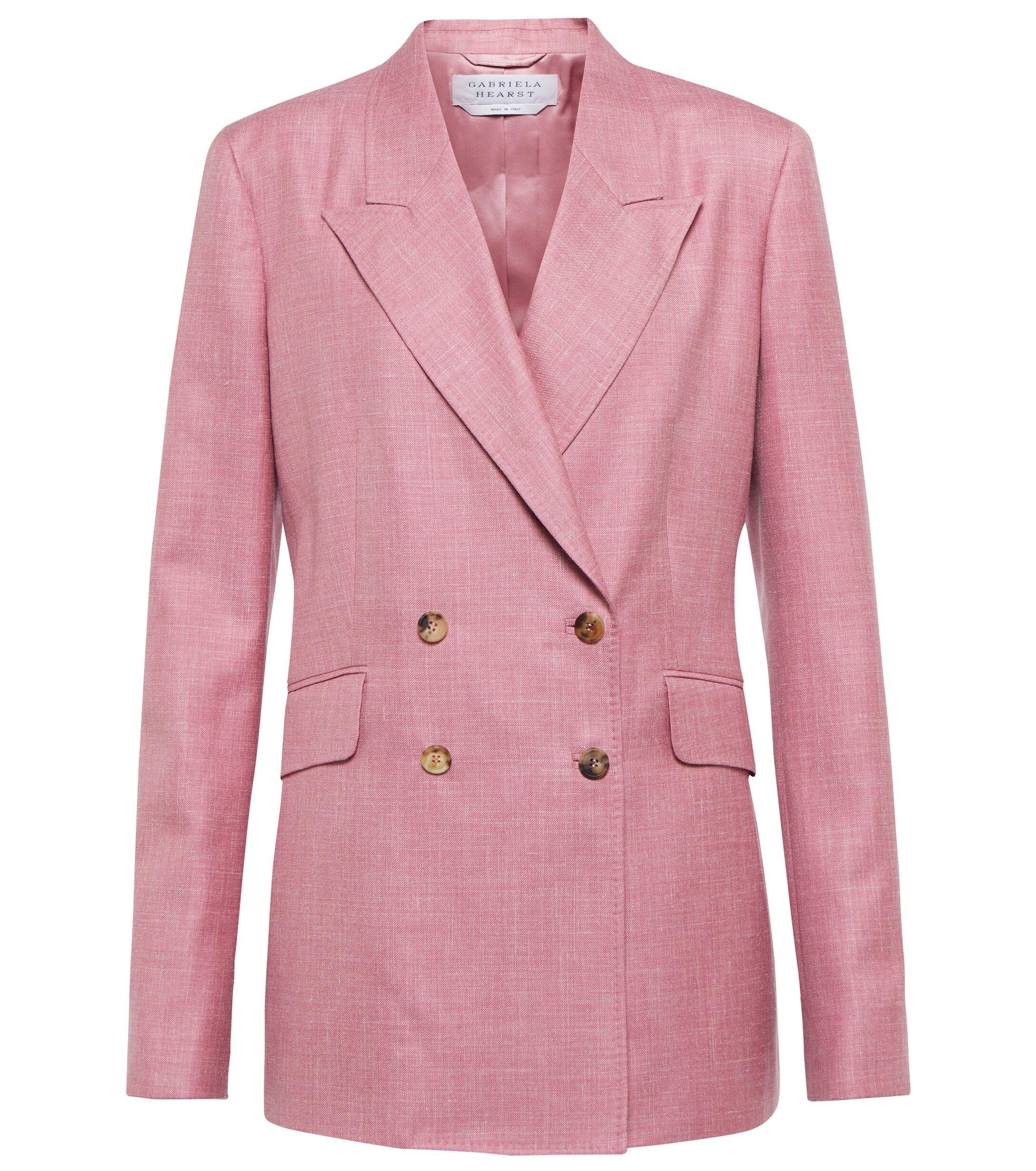 Gabriela Hearst Angela Blazer in Blush.jpeg