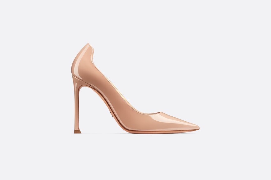 Christian Dior D-Moi Pumps in Nude Patent Leather.jpg