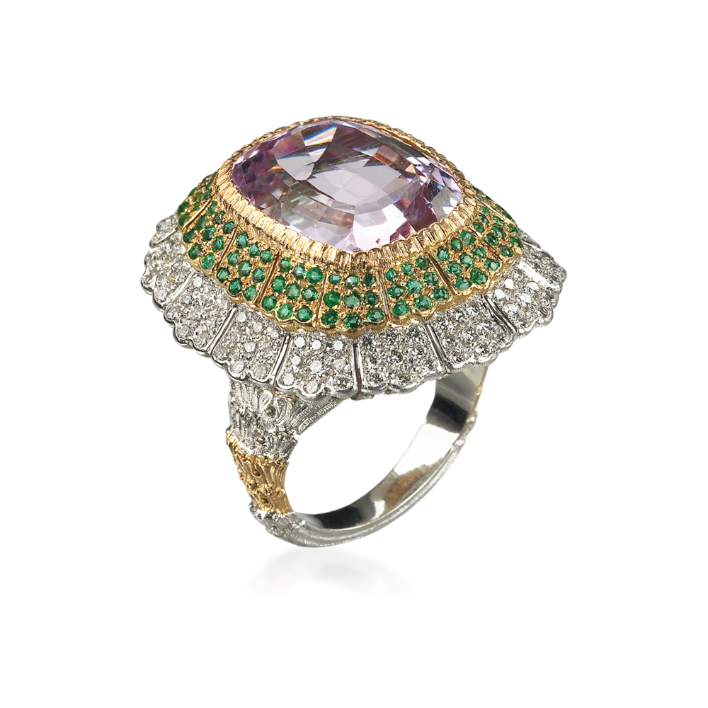 Buccellati Orchid Pink Kunzite Cocktail Ring.png