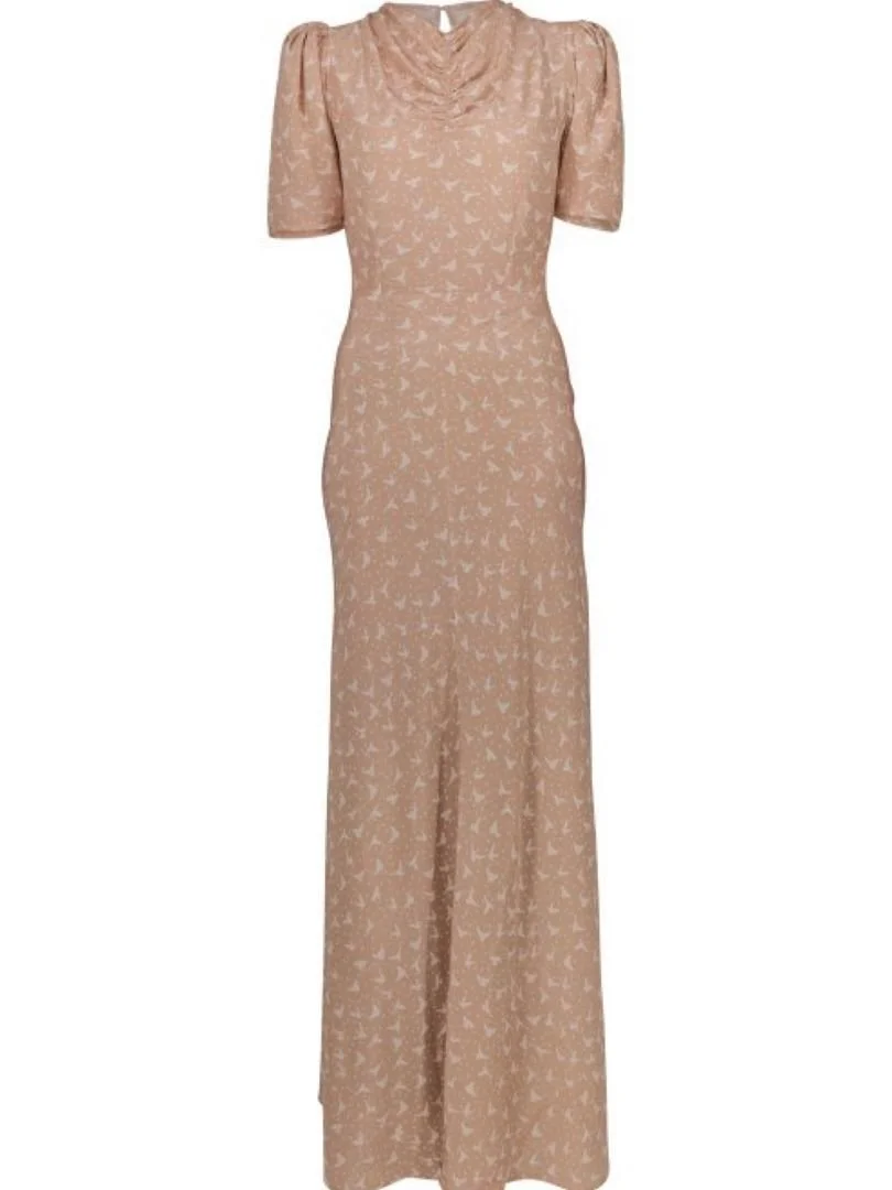 Pia Tjelta Ivy Gown in Birds Flying High Nude