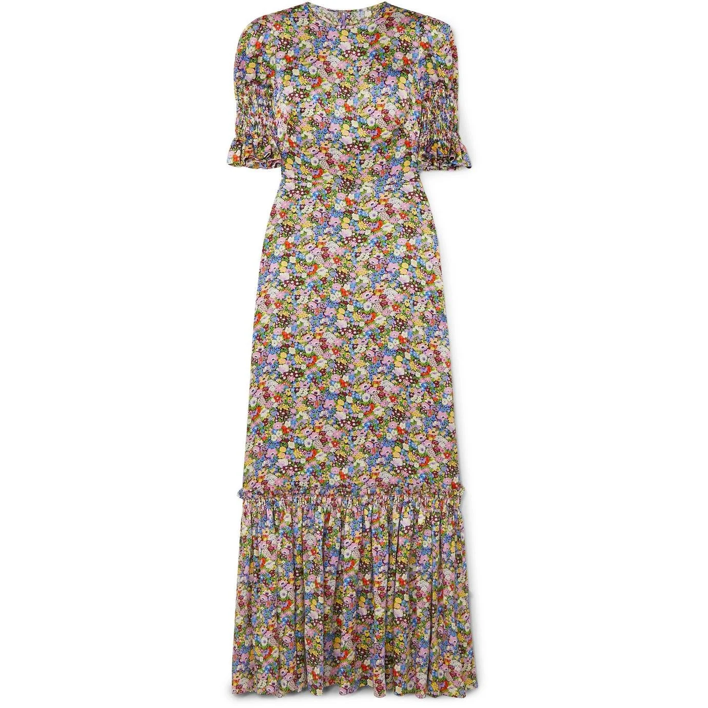 The Vampire's Wife Susie Ruffled Floral-Print Silk-Satin Maxi Dress.jpg