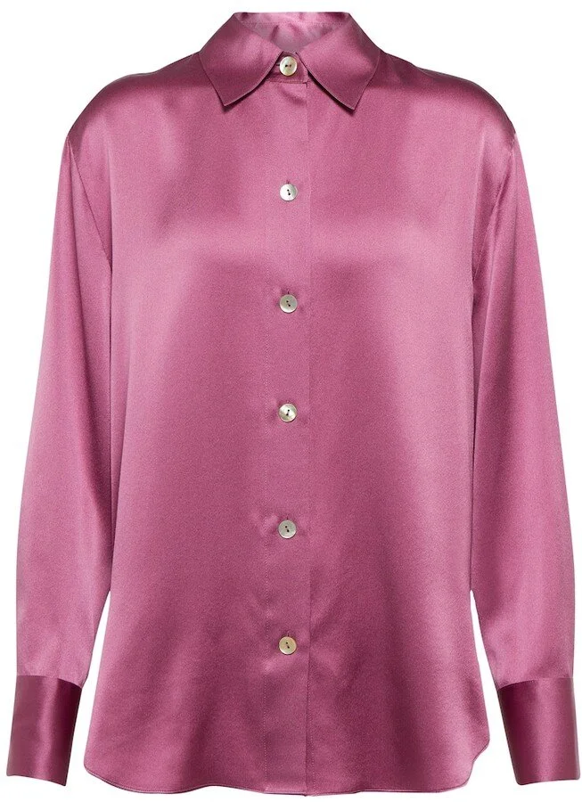 Vince Silk Satin Shirt