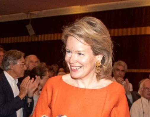 Queen Mathilde attends three events in Brussels and Laeken