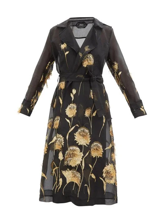 Taller Marmo Toro Fantasma Fil-Coupé Coat
