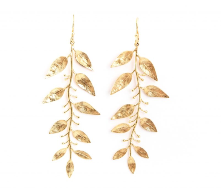 Tikli Jewelry Olivia Flower Earrings