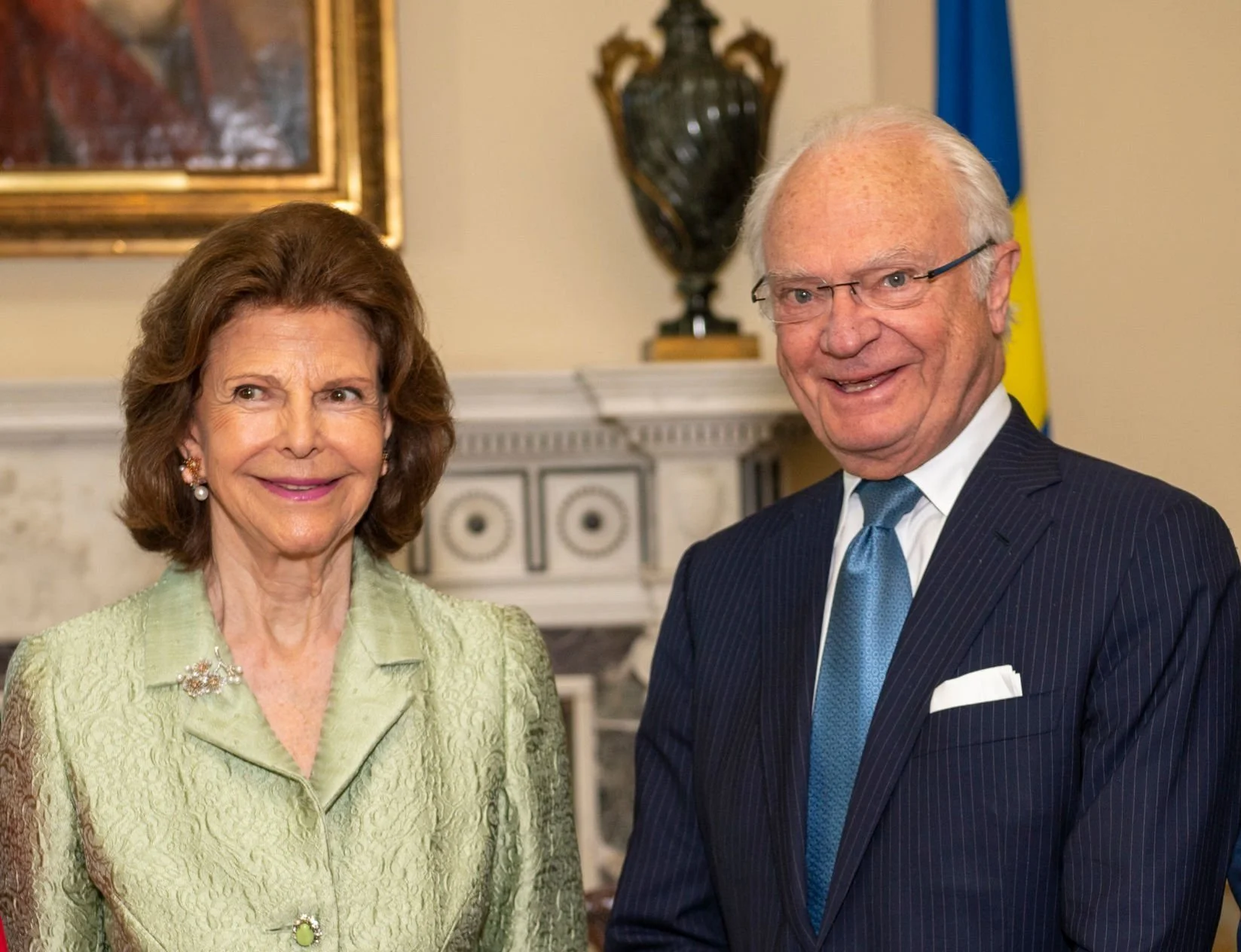 King Carl Gustaf and Queen Silvia visit the United Kingdom - Day 2