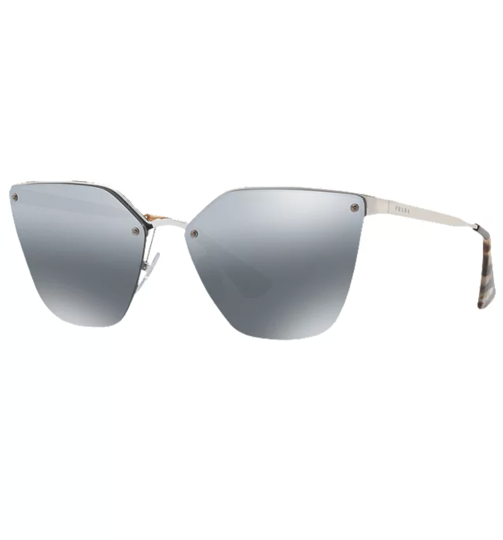 Prada PR 68TS Polarized Cat's Eye Sunglasses