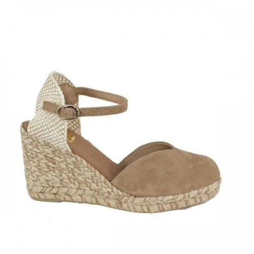 Lolas Ankle Strap Espadrille Wedges
