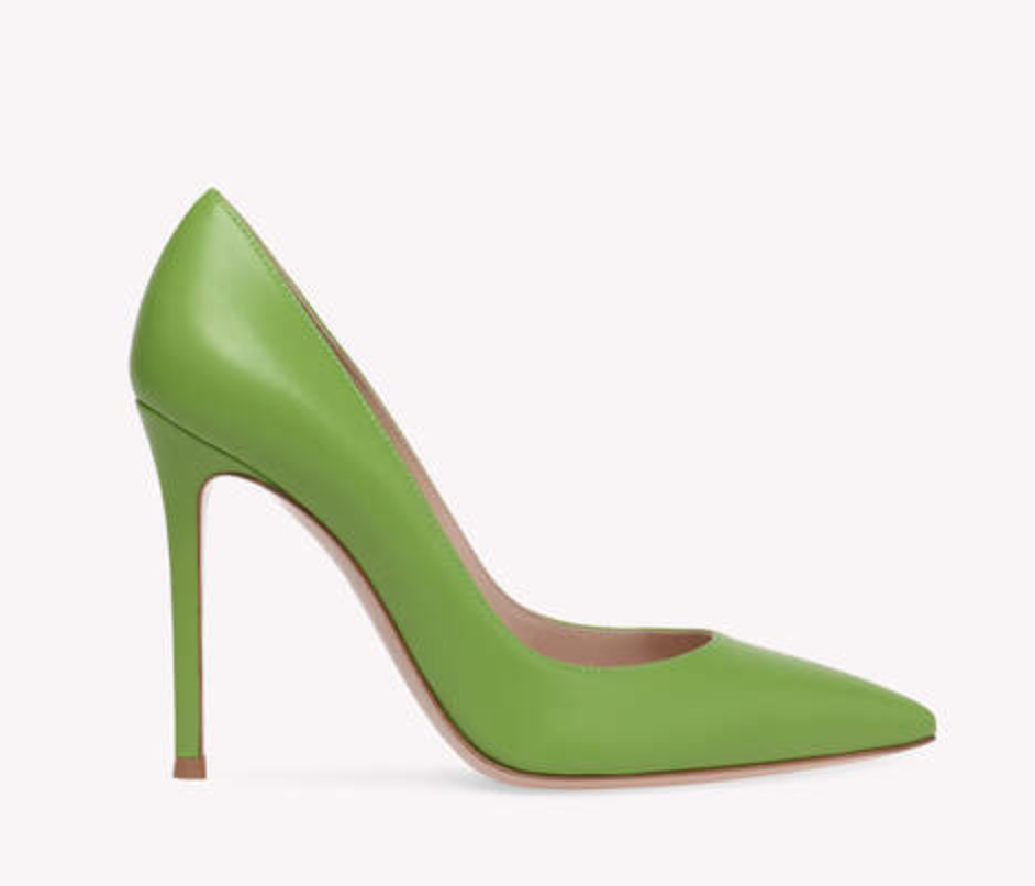 Gianvito Rossi Gianvito 105 Pumps in Green Nappa Leather