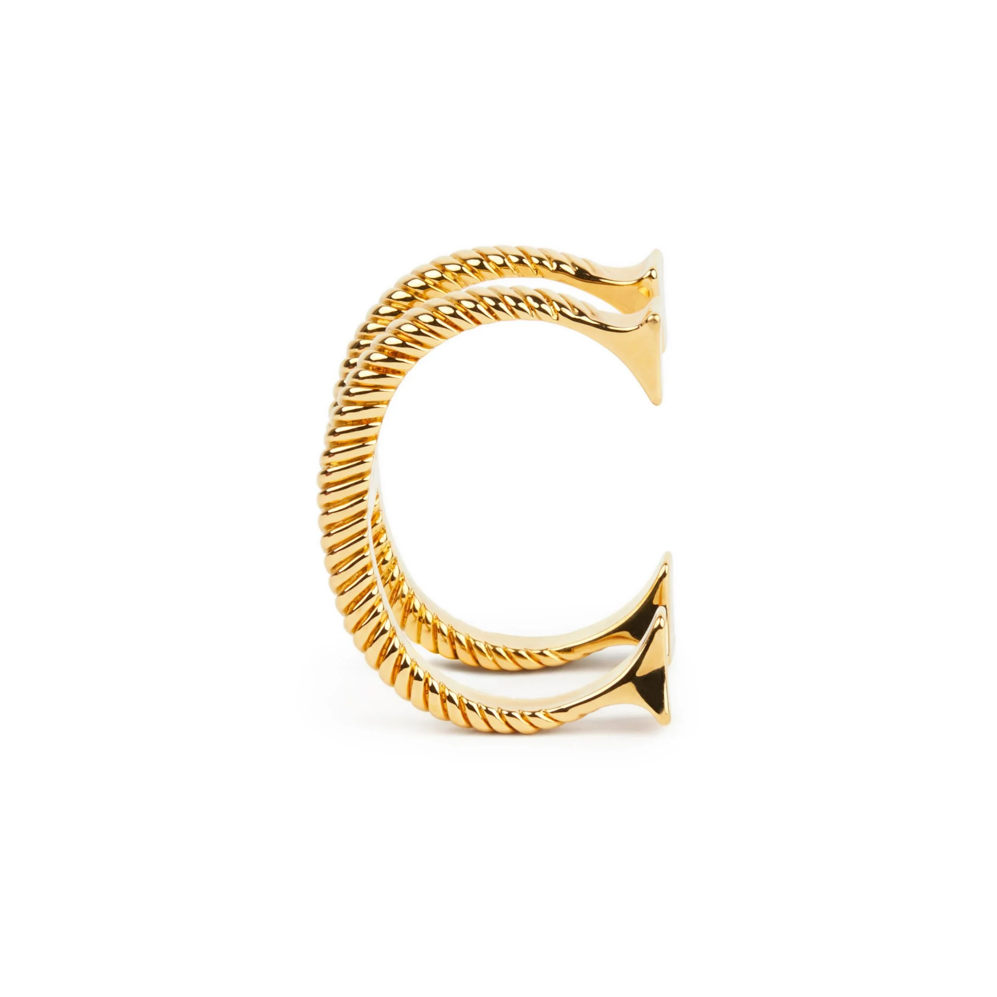Carolina Herrera Twisted Insignia Cuff