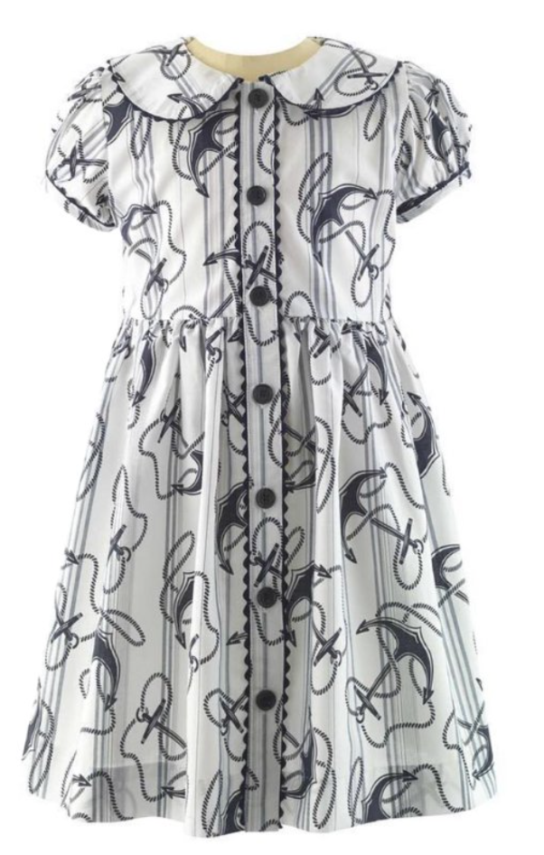 Rachel Riley Button Front Dress