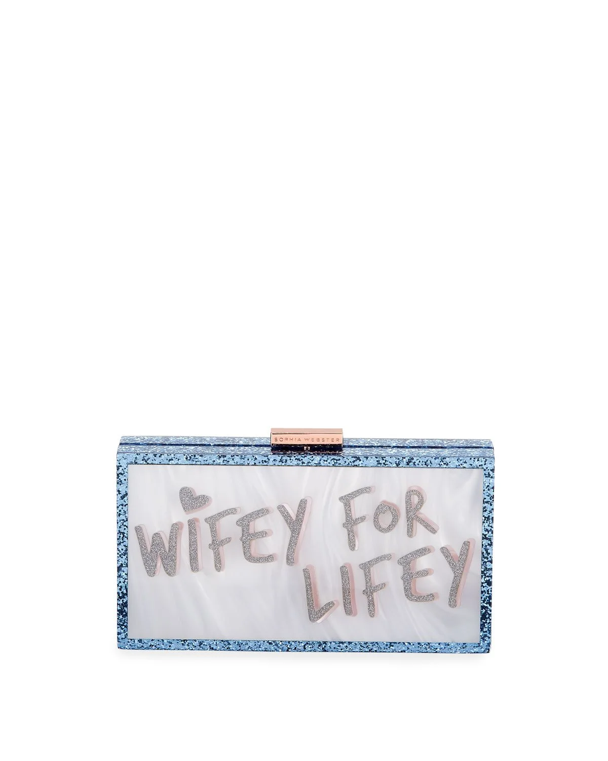 Sophia Webster Cleo Wifey for Lifey Clutch