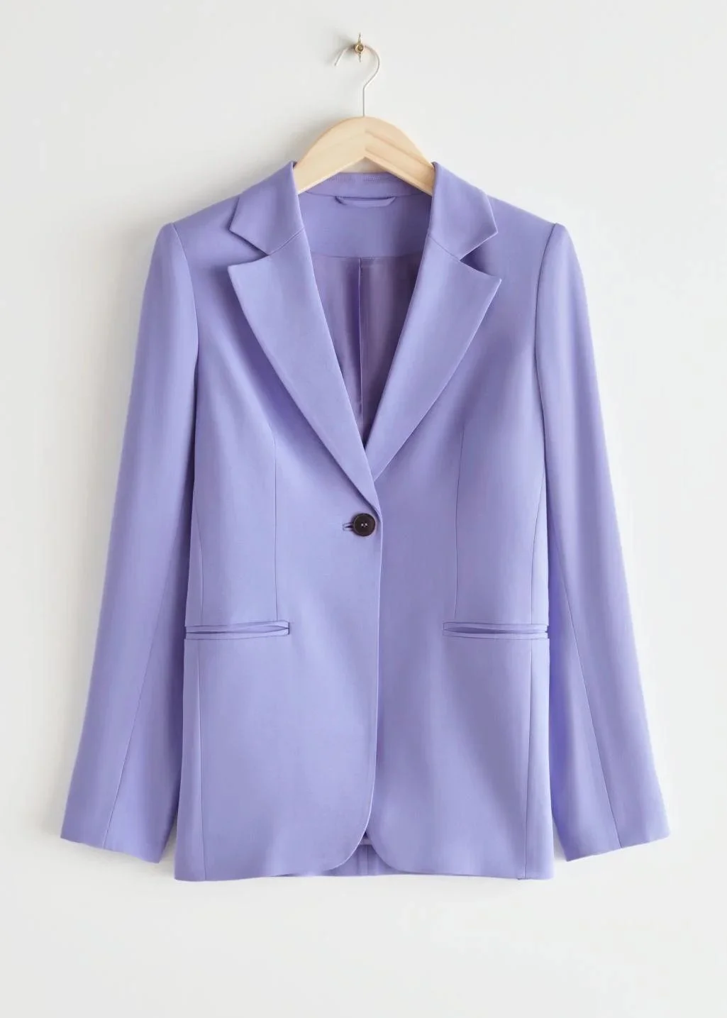 & Other Stories Tailored Blazer in Lilac