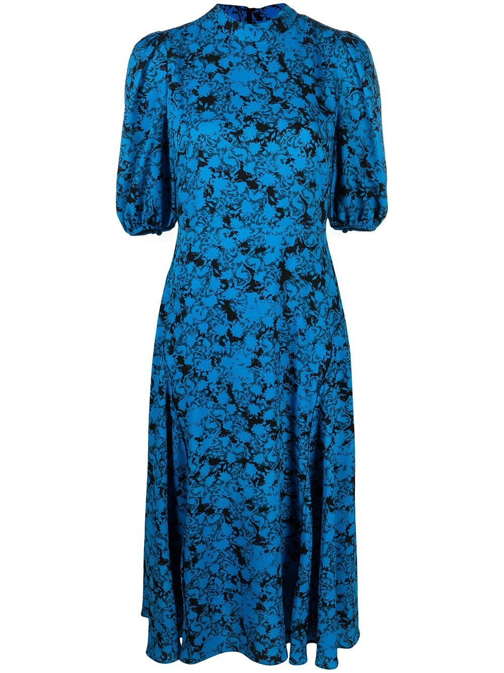 Diane von Furstenberg Nella Dress in Blue/Black — UFO No More