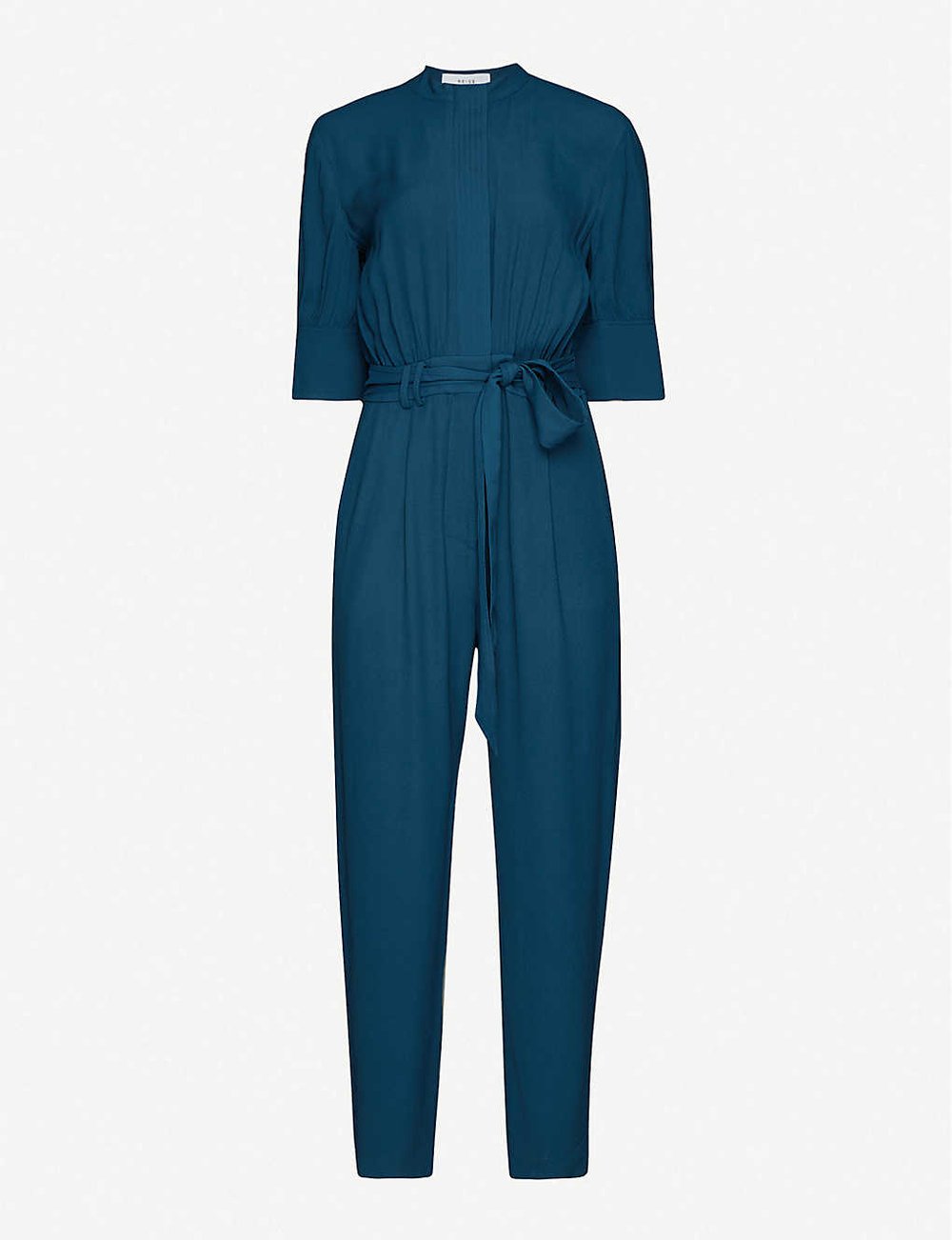 Reiss Freya Utility Jumpsuit in Teal — UFO No More