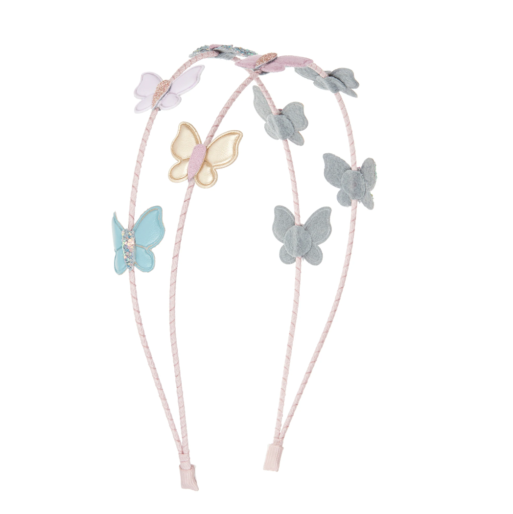 Mimi &amp; Lula Woodland Butterfly Alice Band