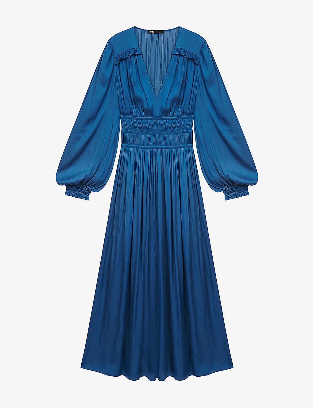 Maje Riannette Dress in Blue.jpg