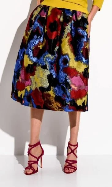Natan Multicolor Printed Skirt