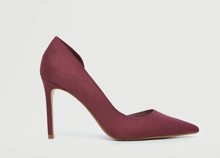 Mango Audrey Pumps in Cherry