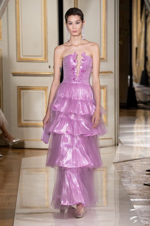 Armani Privé Fall 2021 Strapless Tiered Gown.jpeg