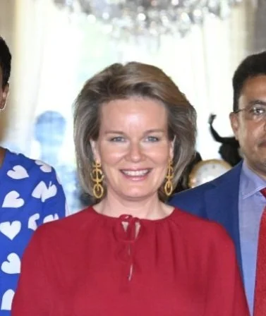 Queen Mathilde attends three events in Brussels