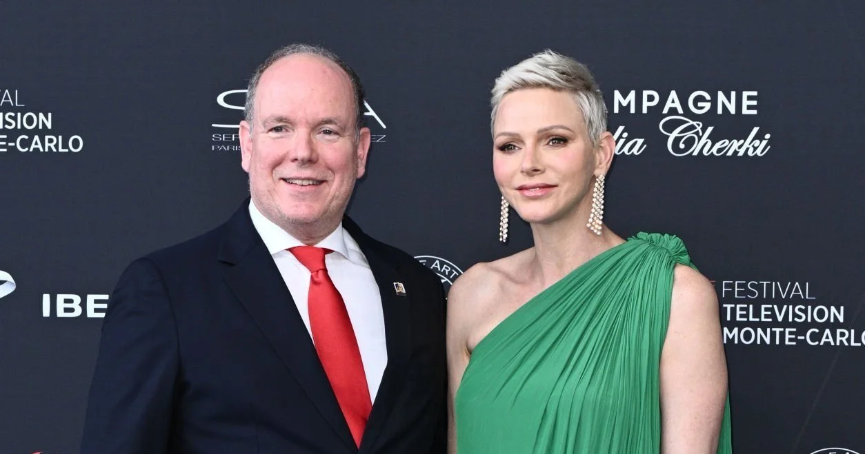 Prince Albert and Princess Charlene attend 61st Monte Carlo TV Festival Opening Ceremony