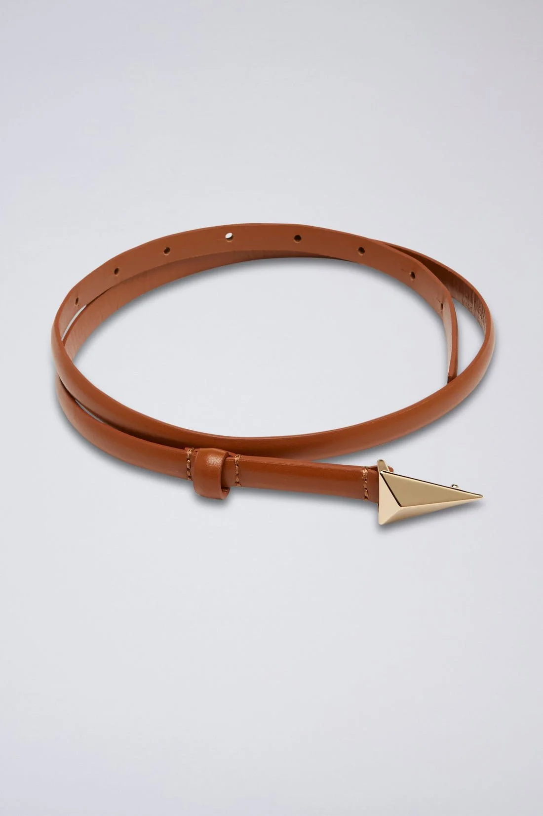 Scanlan Theodore Triangle Trim Belt 1.2 in Tan