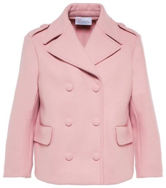 Red Valentino Wool and Cashmere-blend Jacket — UFO No More