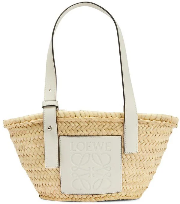 Loewe Small Shell Basket Bag in Natural/Pecan — UFO No More