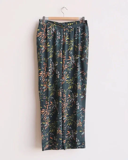 Mistral Spikey Floral Palazzo Trousers